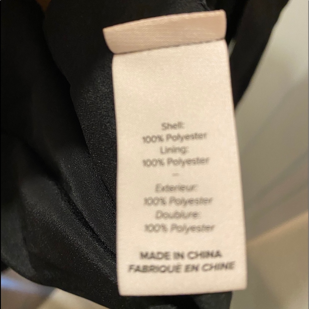 Cinq a September Black High-neck mini dress - Picture 3 of 10